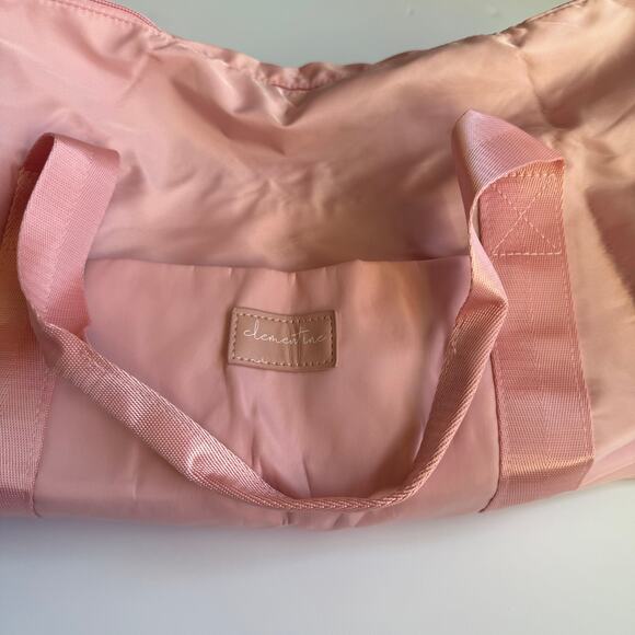 NEW Pink Duffel Weekender Tote Bag by Clementine - Picture 4 of 12